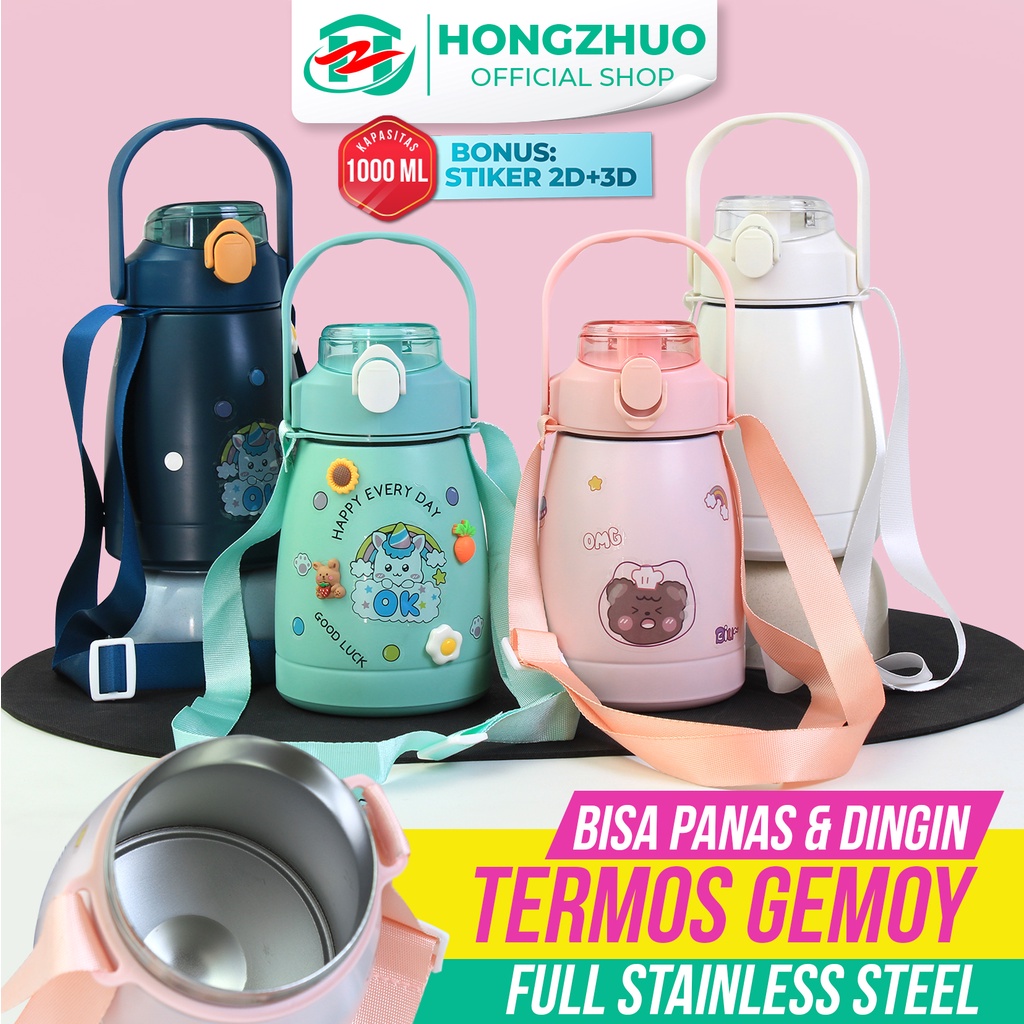Termos botol Air Panas Listrik Premium Termurah Karakter Otomatis I4V6 Kopi Terbaru Termos Dingin Te
