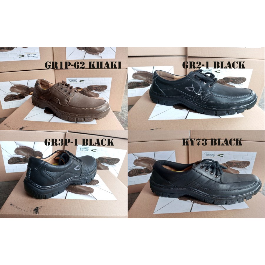Sepatu Camel Aktive Kulit Original Super Lembut
