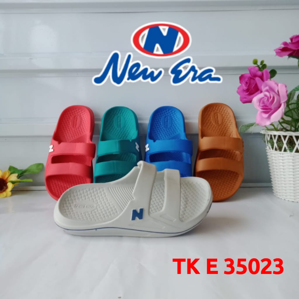 gos NEW ERA TK E 35023 Sandal Selop BAN DUA Anak Laki-laki Sendal Karet Anak Anti Slip Original