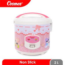 COSMOS Rice Cooker 2 Liter Anti Lengket CRJ 3232 / Magic Com - Garansi 1 Tahun