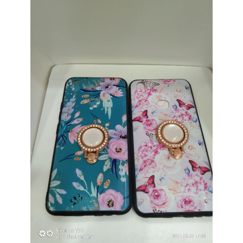 case hp vivo v9 terbaru motif bunga