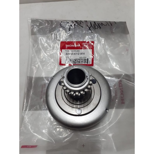 Mangkok mangkuk lonceng ganda assy supra 125 helm in supra fi 2014 original 22660kyz901