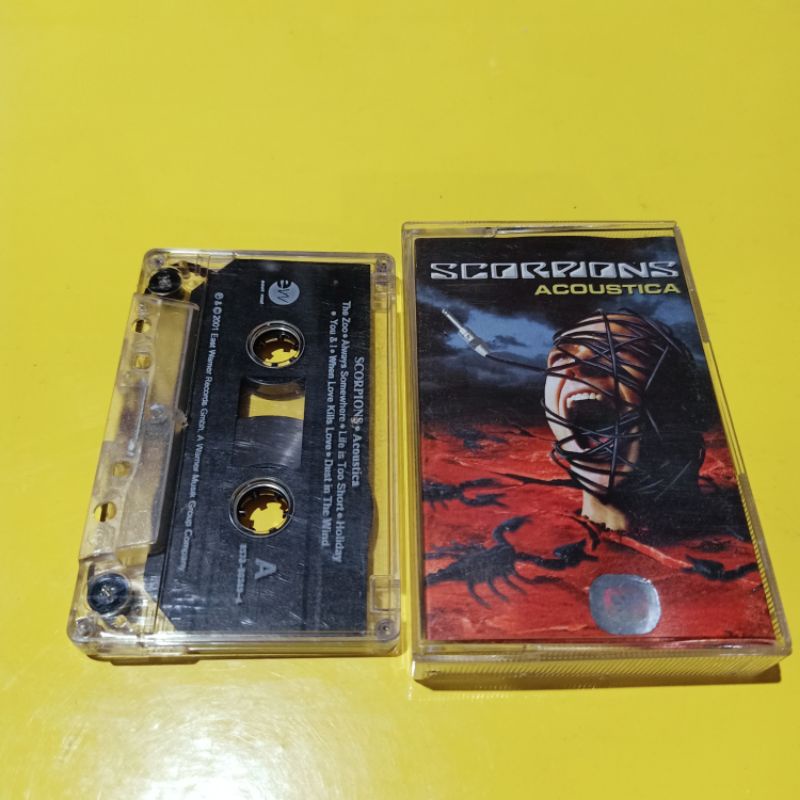 Kaset SCORPIONS Accoustica