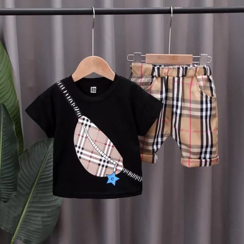 [COD] Setelan pendek anak laki laki model WAISTBAG baju premium lucu 0-4 Tahun baju anak korean