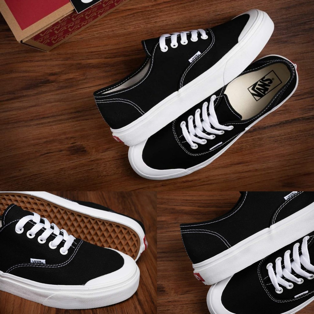 Sepatu Vans  Authentic Black White Import Premium BNIB 