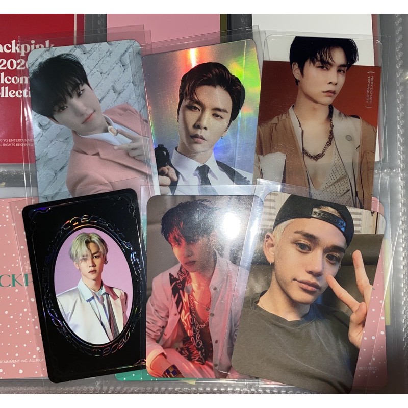 LUCAS ATW KUN OWHAT YB JOHNNY QOO10 TRANSPARENT JOHNNY SG21 ALADDIN BENEFIT PC PHOTOCARD nct wayv