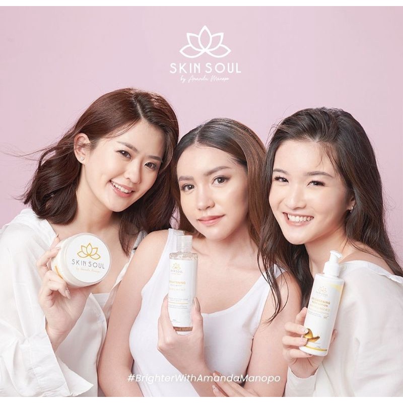 (ORIGINAL)SKINSOUL BODYCARE & SKINCARE Skinsoul Brightening By Amanda Manopo Ampuh BPOM