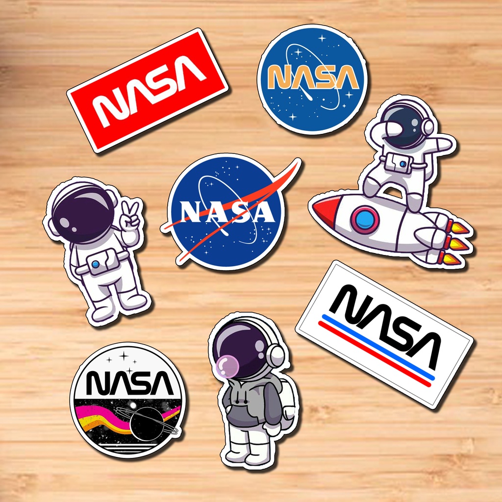 

Stiker Case Handphone waterproof Laminasi Doff Nasa series 1