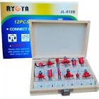 Mata Profil Kayu Set 12 pcs Router Trimer Bit