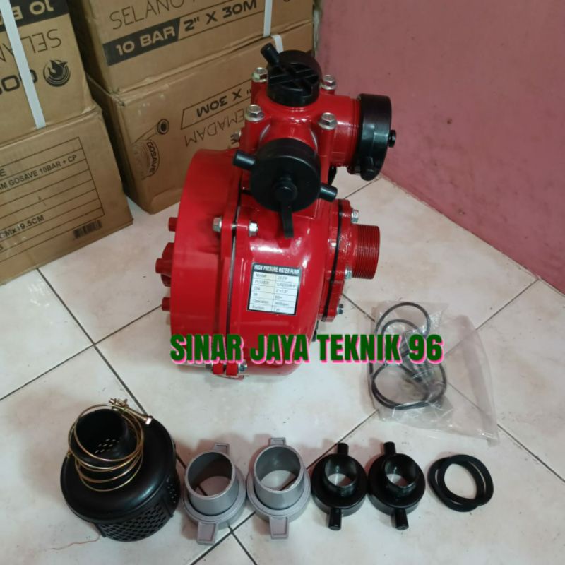 KEONG POMPA ALKON PEMADAM DOUBLE IMPLLER TEKANAN TINGGI UKURAN 2 INCHI