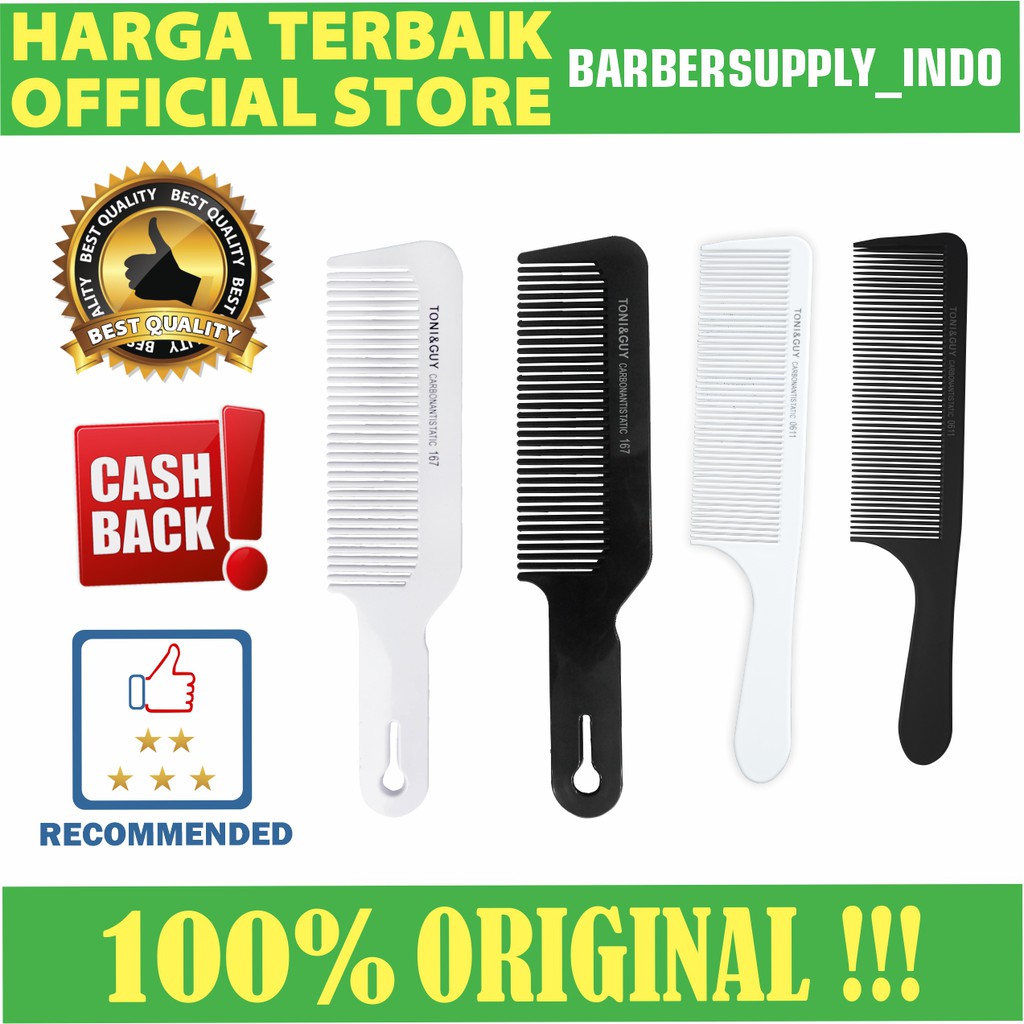 Sisir Over Comb  Carbon Antistatic