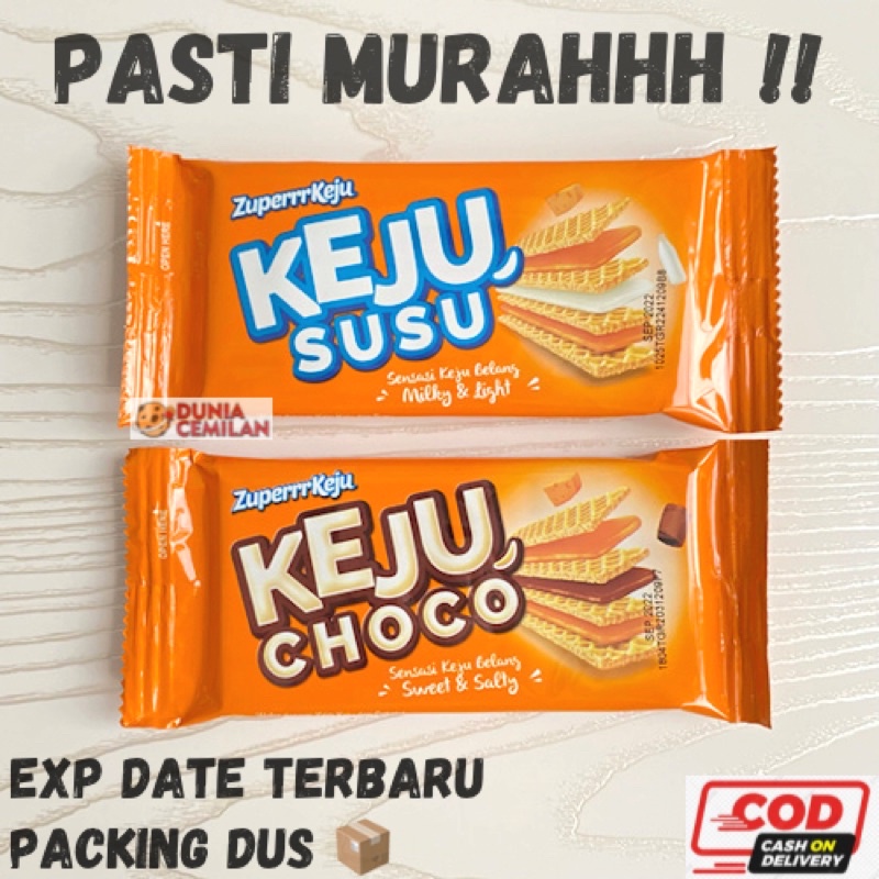 [TERMURAH] Zuper Keju Satuan 48gr - Wafer Keju Choco Susu