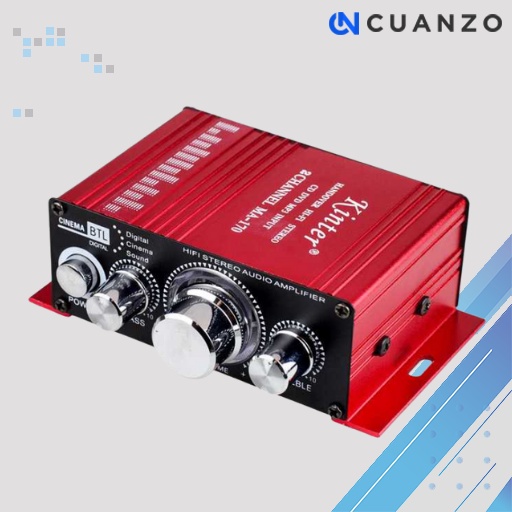 Amplifier Speaker 2 channel 20W / Amplifier Subwoofer Rakitan Karaoke Mini / Amplifier Speaker Outdo