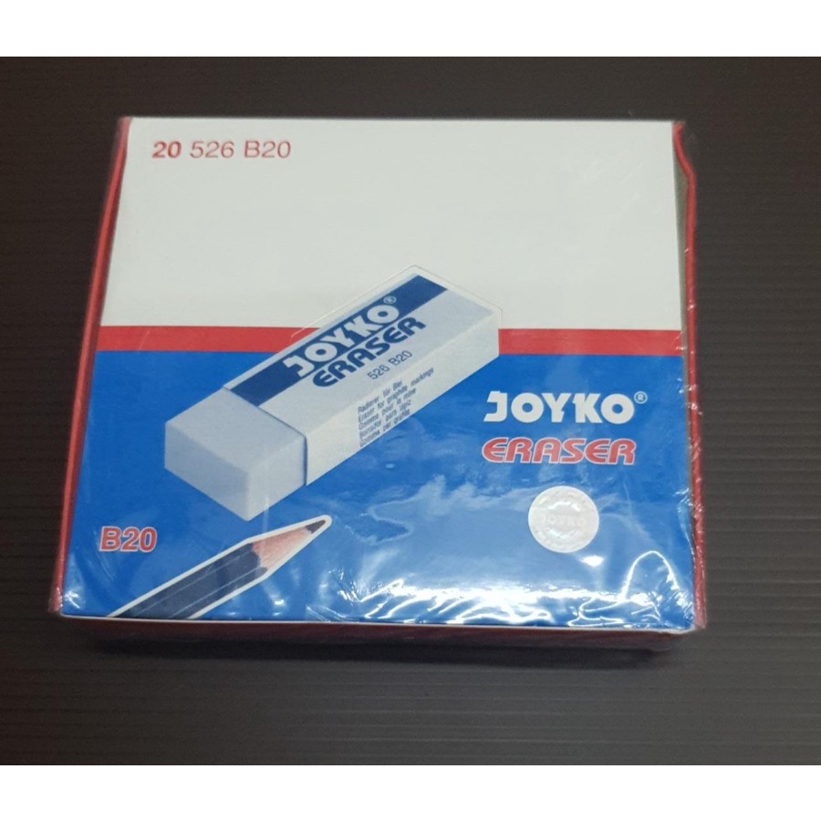 

STIP JOYKO 526-B20 PUTIH (20pcs) | PENGHAPUS