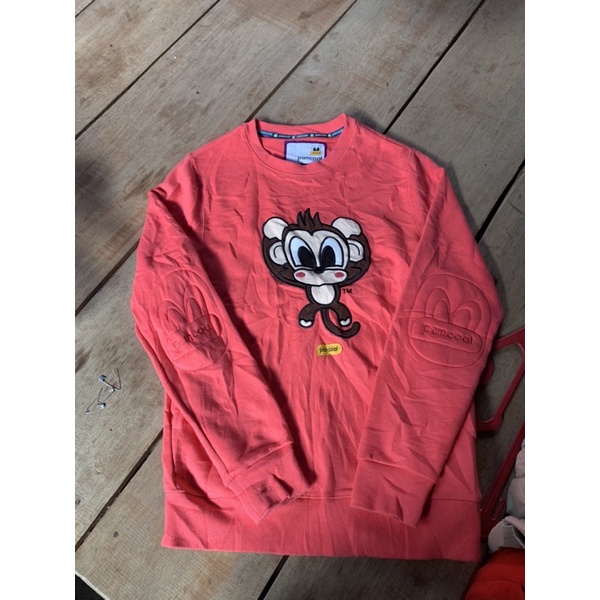 crewneck pancoat pink