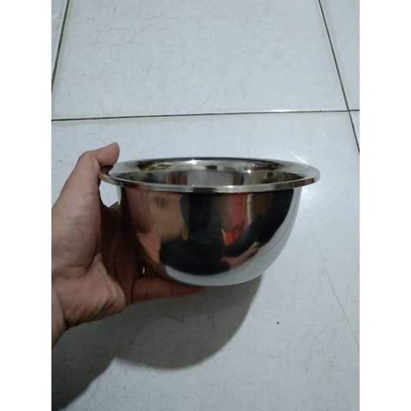 Baskom stainless  bravorus/Mangkuk air/Mangkuk sop