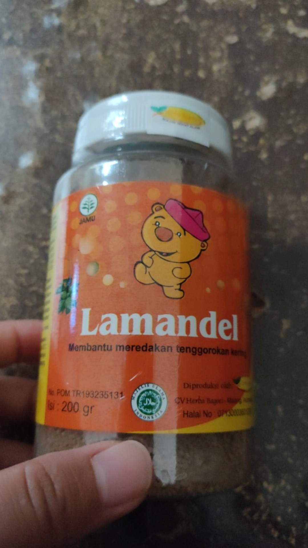 Lamandel Botol - Obat Sakit Tenggorokan - Obat Sakit Amandel
