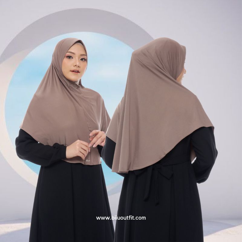 Biiu Annisa Hijab Instan Non Pad Jersey Premium