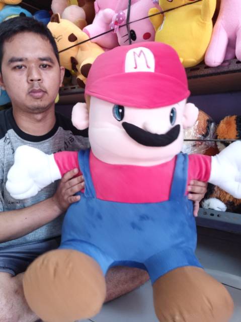 boneka super Mario bros jumbo