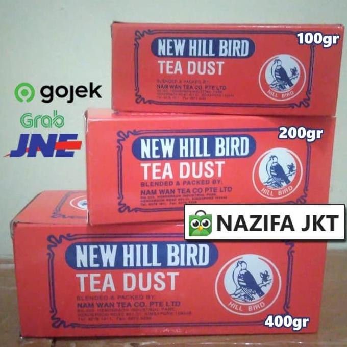 

(BISA COD) Teh Bubuk New Hill Bird Tea Dust 400Gr utk Teh Tarik TERJAMIN Kode 214