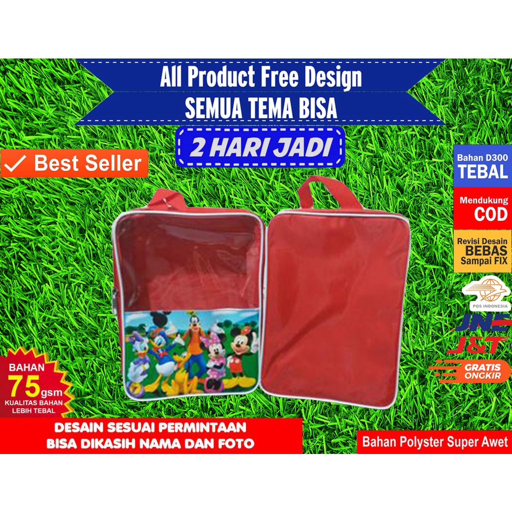 

Tas Ultah Anak / Tas Goodiebag Mika / Bahan Polyster Dijamin Tebal Bisa Digunakan Berulang Kali