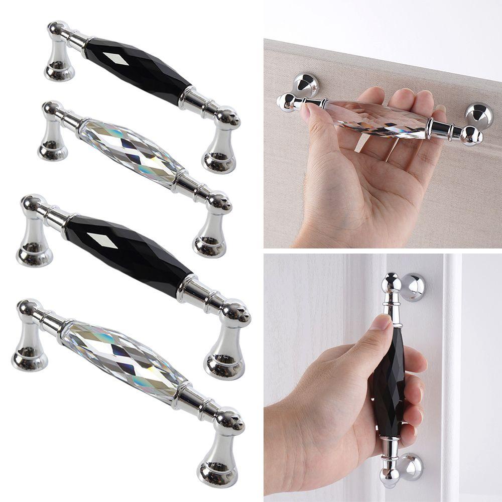 Wonder Crystal Handle Dapur Zinc Alloy Lemari Furniture Hardware Pegangan Lemari