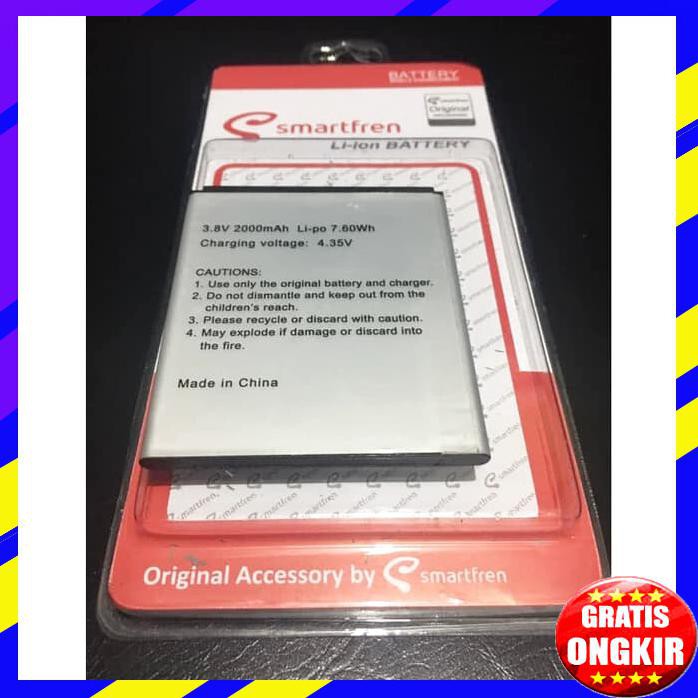ACC HP BATERAI SMARTFREN ANDROMAX L H15433 B26D2H 2000MAH ORIGINAL OEM