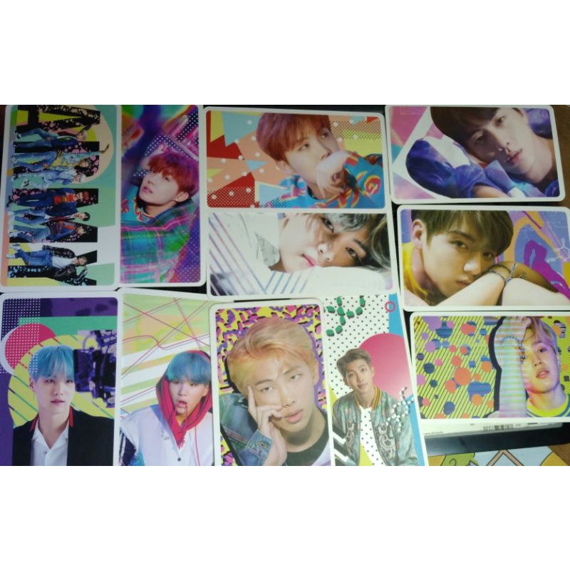 photocard postcard BTS dicon 2017 official (RM V Jin Jimin Jungkook Jhope Suga)