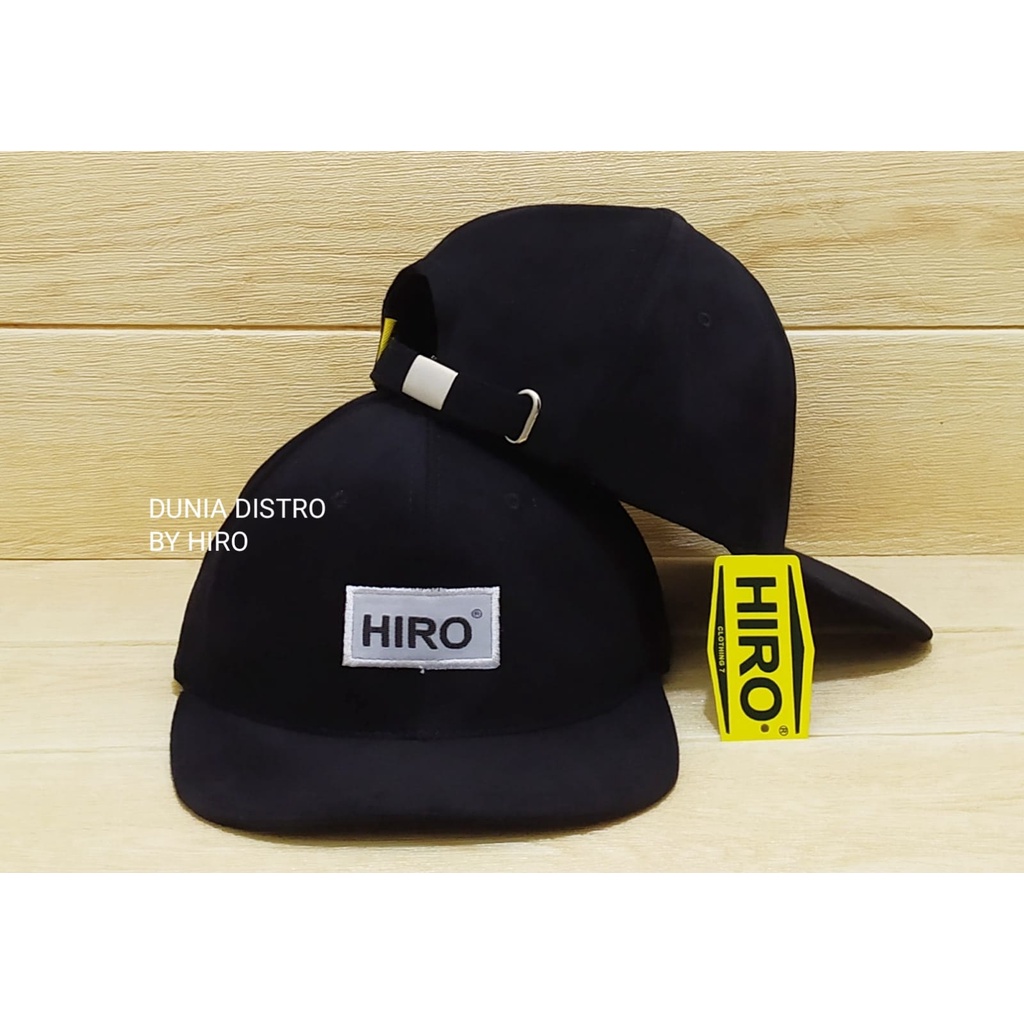 [COD]Topi Snapback Bordir HIRO Original New Model/Topi Distro Pria/Topi Distro Original