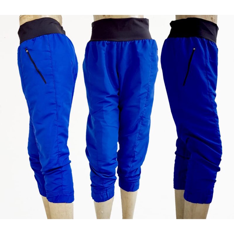 Celana jogger//bahan parasut unisex cewe/