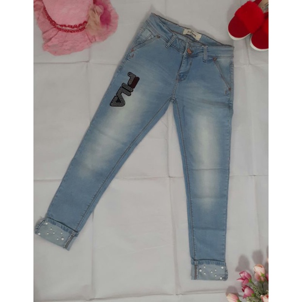 Celana Cewek Kekinian / Celana Panjang Jeans Cewek / Celana Jeans Zifana