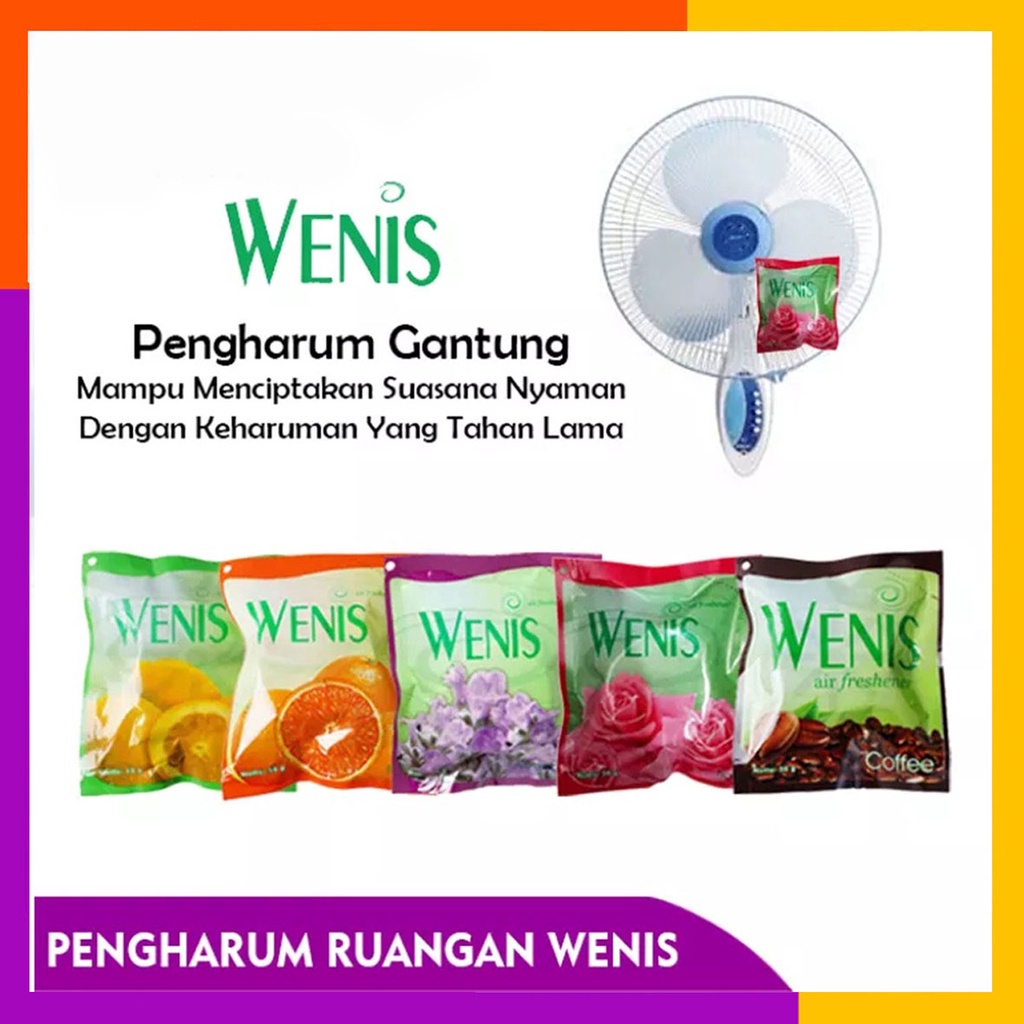 PENGHARUM RUANGAN WENIS // PEWANGI GANTUNG // BPOM