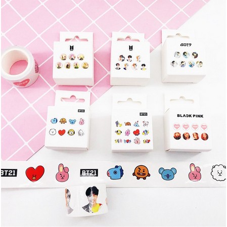 

Kotak Stiker Kpop [100pcs]