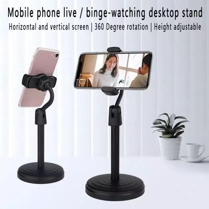 MOBILE PHONE LIVE HORIZONTAL VERTICAL SCREEN 360 DEGREE ROTATION portable stand lazy mobile phone holders