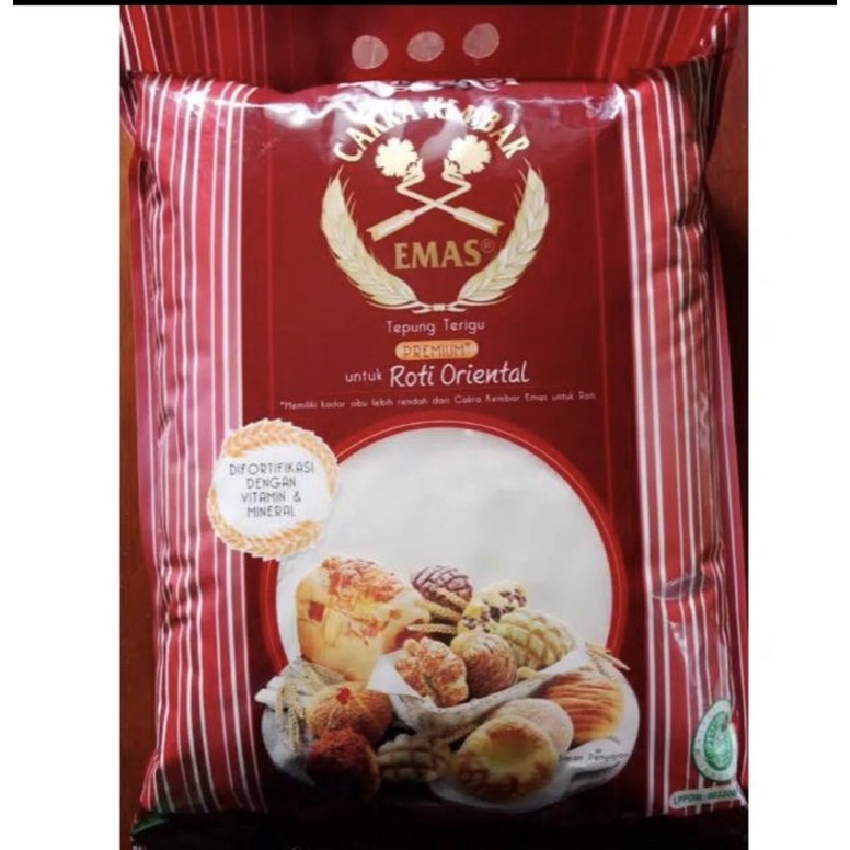 

TEPUNG CAKRA BOGASARI Roti Oriental REPACK 1 kg