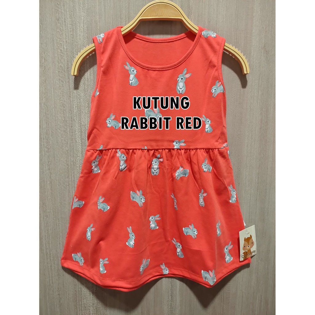 Dress / Gaun Anak 1-3 Tahun Kutung