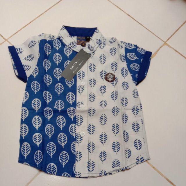 Kemeja Batik Anak Natta_line