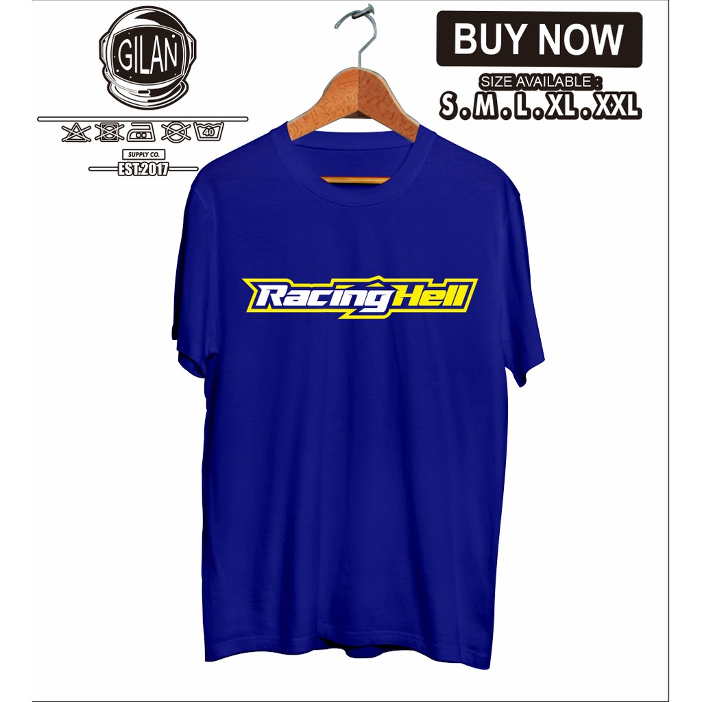 Kaos Baju Racing Hell Simple Kaos Otomotif Racing -