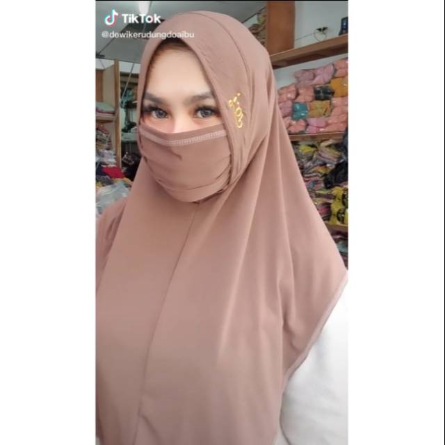 Hijab niqob soft pet TERBARU ori DOA IBU
