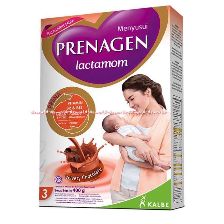 Prenagen Lactamom 400gr Susu Prenagen Ibu Menyusui Rasa Coklat Minuman Susu Untuk ibu Menyusui Prenagent Lacto Mom 400 gr