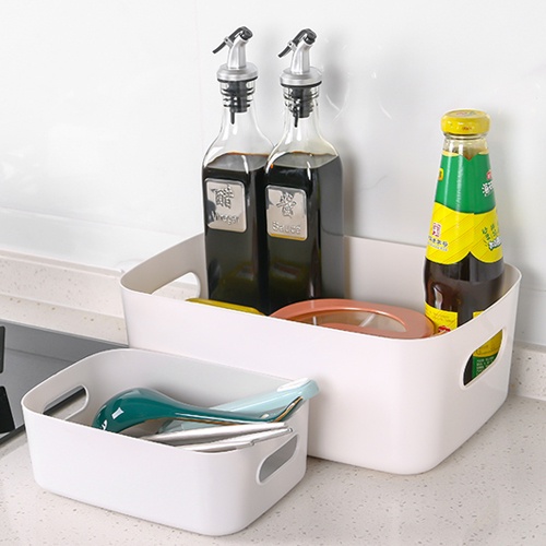 HOVELSHOP Storage Box Organizer Kotak Keranjang Penyimpanan Boks Pantry Bahan Plastik