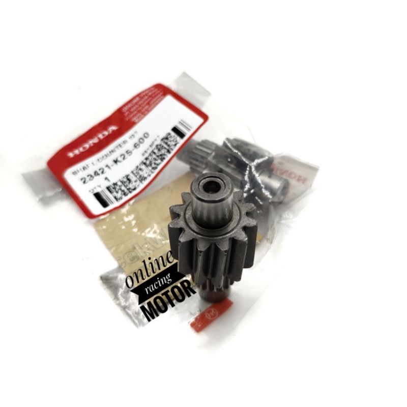 gear gardan cvt gigi rasio beat fi Scoopy fi Vario110 spacy beat esp pop Honda KZL original as pully