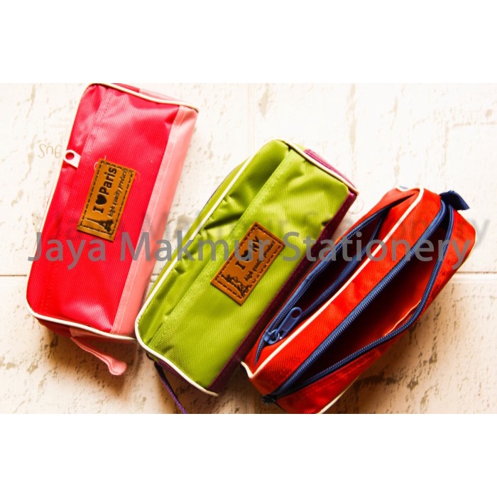 

Trendi Tempat Pensil Seleting Warna (Seleting Dobel) Bergaransi