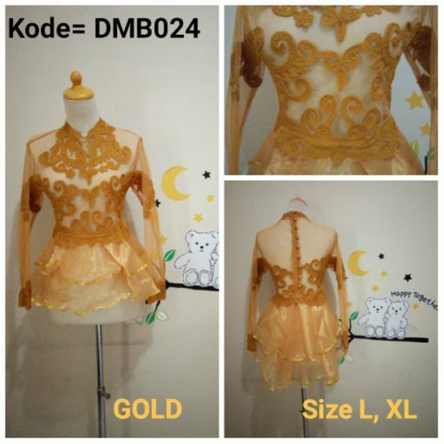 { arda.clo } PROMO BIG SALE Atasan Kebaya modern shang-i bali gold