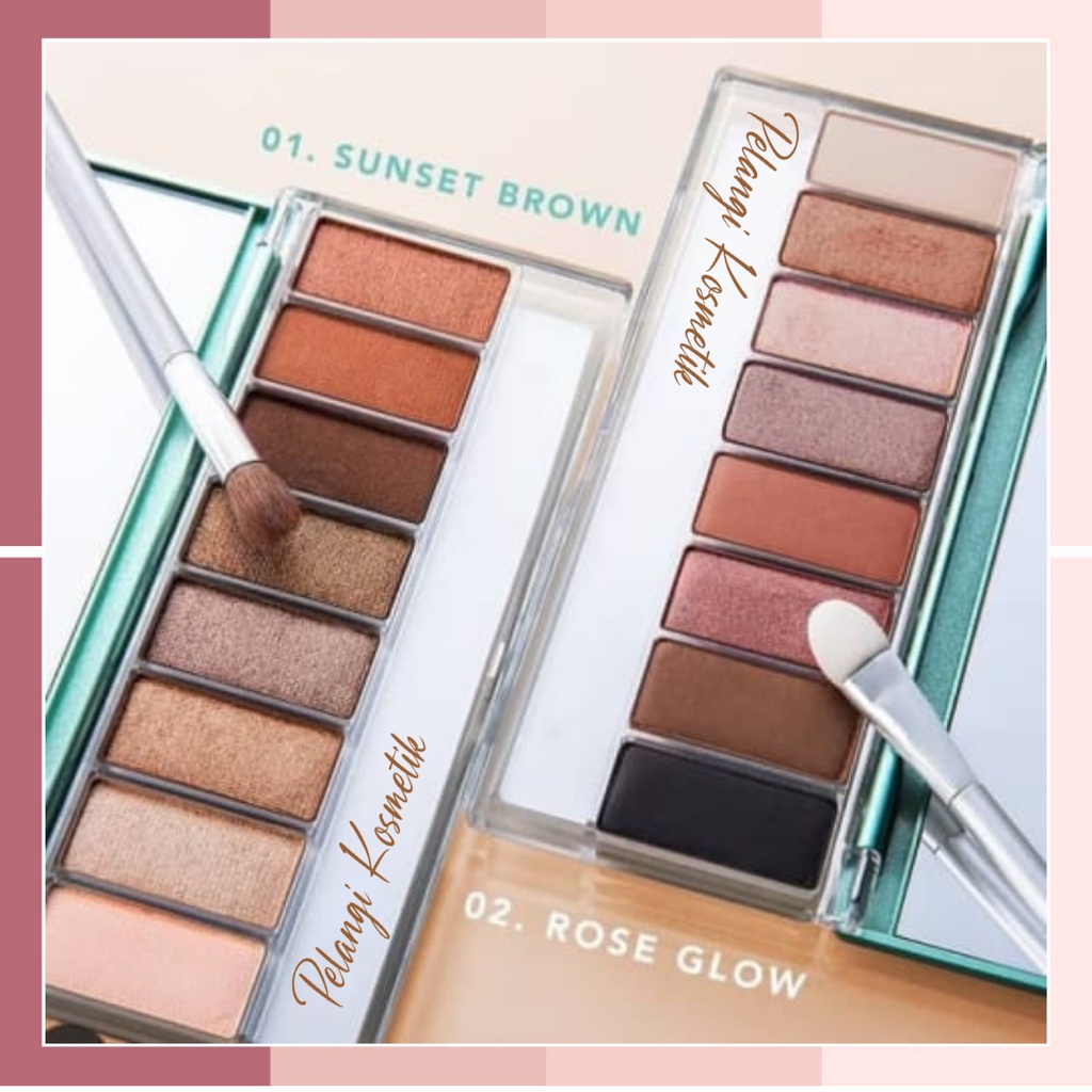 Wardah Exclusive Eyeshadow Palette 10 g