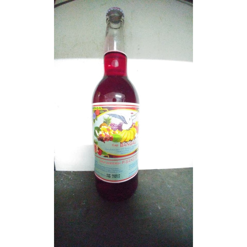 

Sirup Bango / sirup bangau rasa Pisang Ambon 620ml