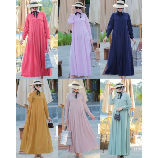 SEIKA MIDI DRESS By Rafika Store