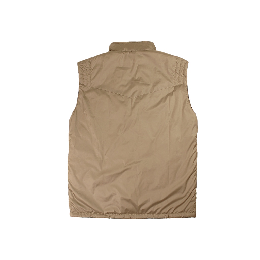 Rompi Vest Pria Wanita Unisex Outdoor Three Box GN 004 Beige Size M L XL Big Jumbo 2XL 3XL PREMIUM