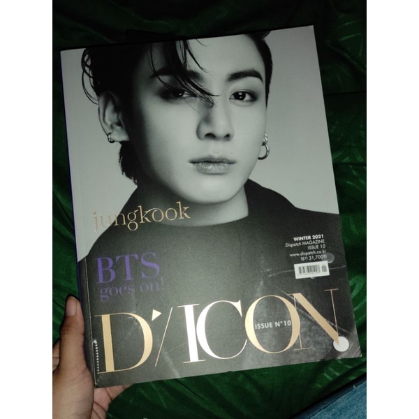 Dicon Magazine Jungkook & Dicon Group Lenticular Desk Calendar