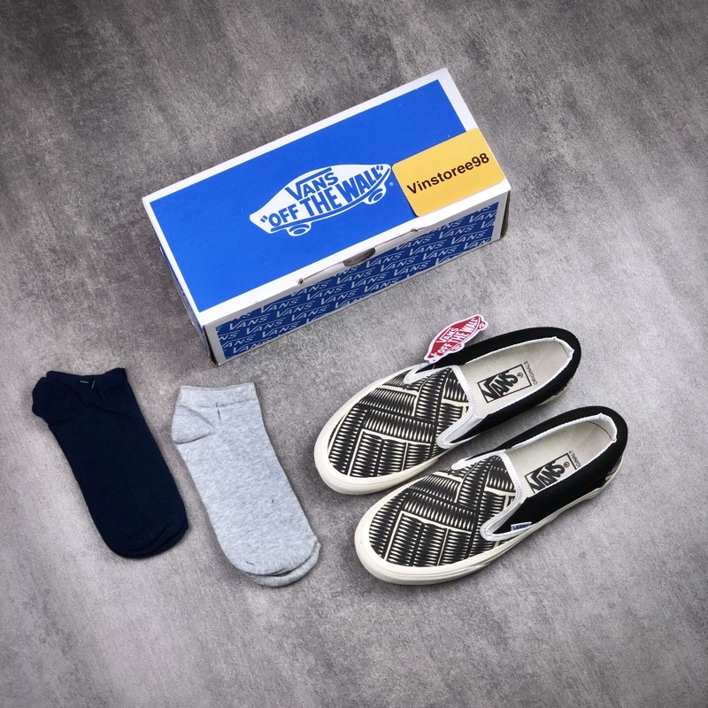 VANS SLIP ON TERBARU SEPATU SLIP ON WANITA PRIA PREMIUM IMPORT BEST SELLER-Off spring
